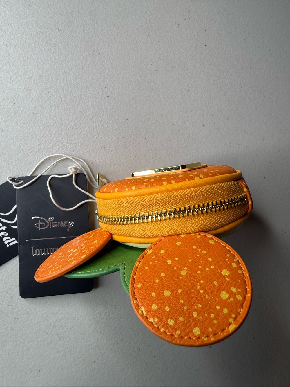NWT Loungefly Disney Minnie Mouse Orange Scented Coin Purse BoxLunch Exclusive - Picture 4 of 9